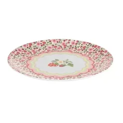 Cath Kidston Picnic Essentials*Strawberry 4Pk Melamine Picnic Dinner Plates
