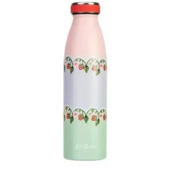 Cath Kidston Picnic Essentials*Strawberry Stainless Steel Water Bottle 460Ml