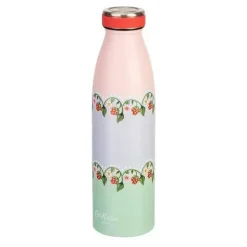 Cath Kidston Picnic Essentials*Strawberry Stainless Steel Water Bottle 460Ml