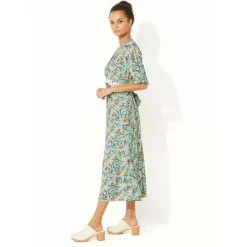 Cath Kidston Dresses & Skirts*Summer Birds Short Sleeve Ruffle Tea Dress