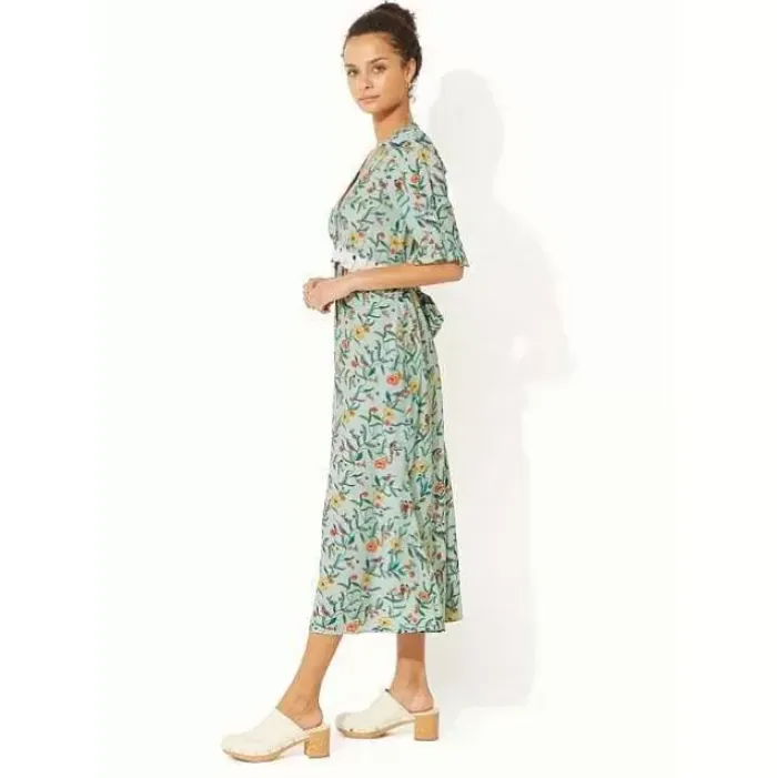 Cath Kidston Dresses & Skirts*Summer Birds Short Sleeve Ruffle Tea Dress