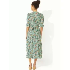 Cath Kidston Dresses & Skirts*Summer Birds Short Sleeve Ruffle Tea Dress