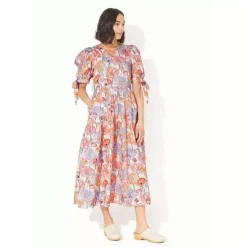 Cath Kidston Dresses & Skirts*Summer Poppy Midscale Short Sleeve Soft Waisted Dress