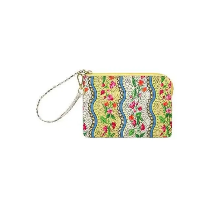 Cath Kidston Purses & Wallets*Sweet Pea Stripe Convertible Wristlet Pouch