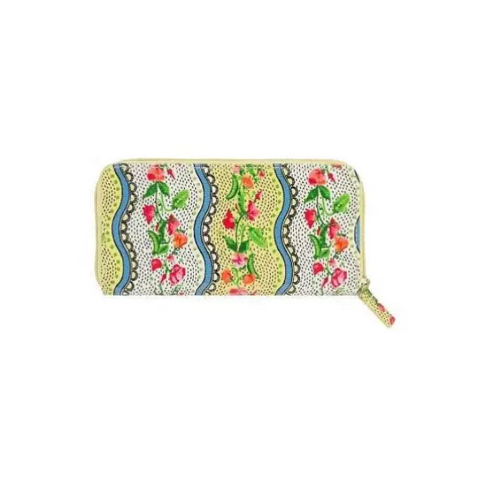 Cath Kidston Purses & Wallets*Sweet Pea Stripe Small Continental Zip Wallet