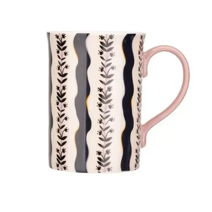 Cath Kidston Mugs*The Story Tree Floral Stripe Mug