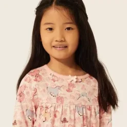 Kids Cath Kidston Kidswear*Unicorn Long Sleeve Jersey Nightie