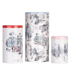 Cath Kidston Baking Tools*30 Years London Set Of 3 Storage Tins